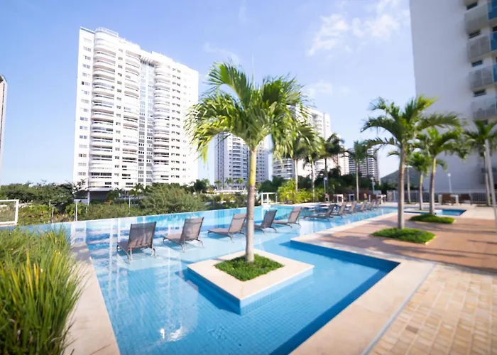 Flat Em Ilha Pura Ao Lado Do Rio Centro Na Barra