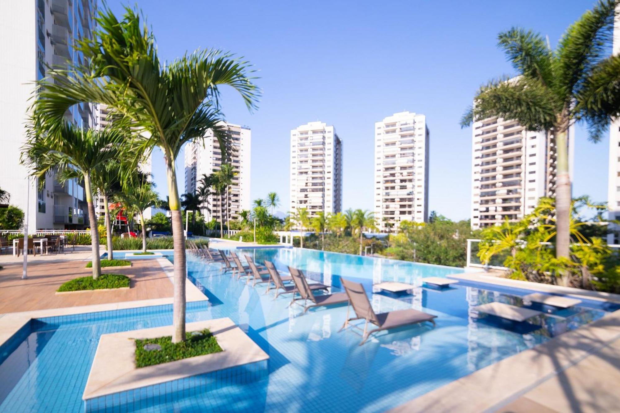 Apartamento Flat Em Ilha Pura Ao Lado Do Rio Centro Na Barra *